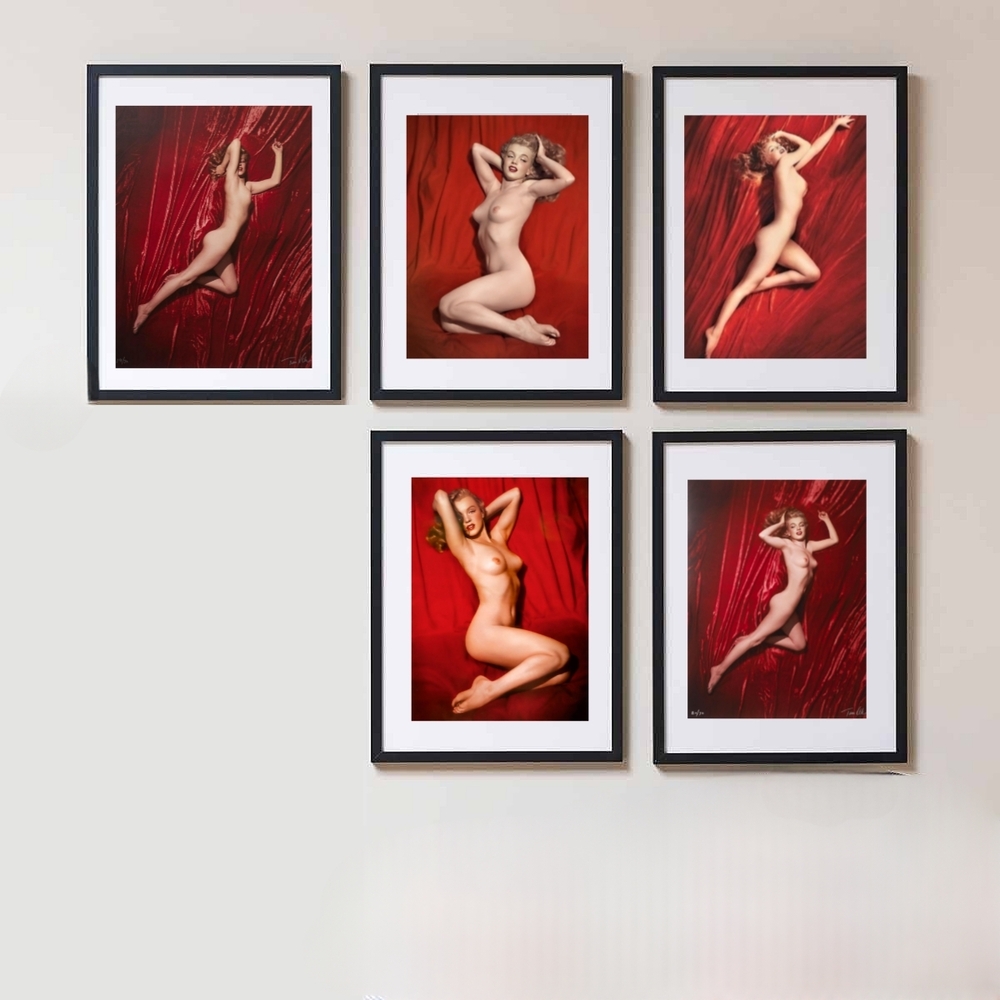 Marilyn Monroe's Playboy Photoshoot SET Unframed HQ